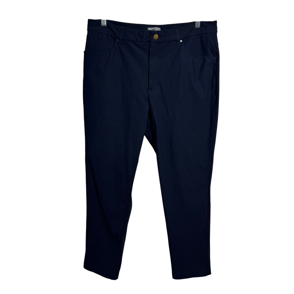 Vrst Performance Golf Pant Men 36/30 Navy Blue Activewear Minimal Modest Preppy